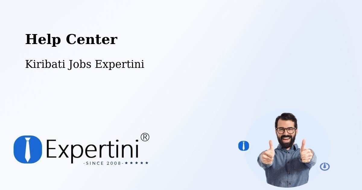 Help Center – Kiritimati - Kiribati Jobs Expertini