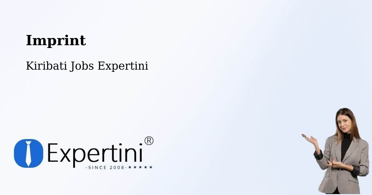 Imprint – Kiritimati - Kiribati Jobs Expertini